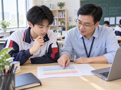 艺考生文化课学习环境展示